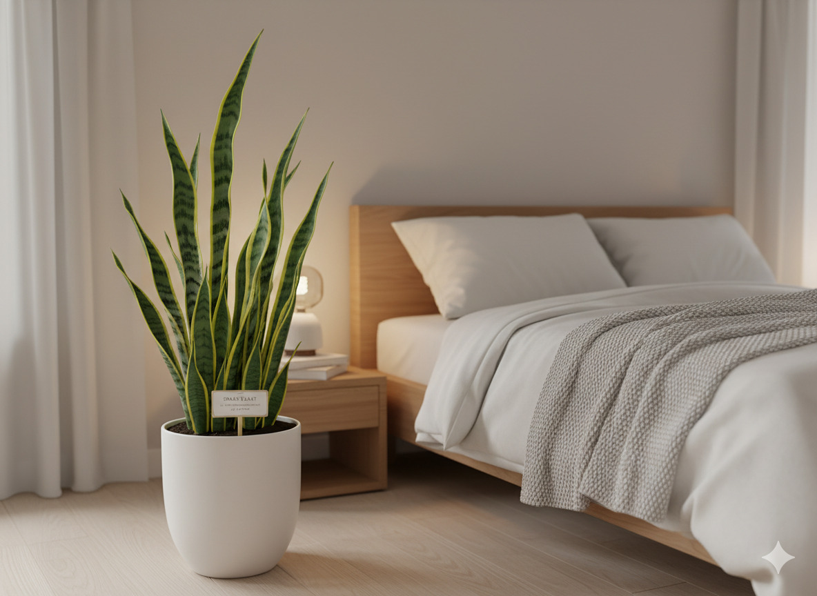 Snake Plant - Low maintenance air purifier